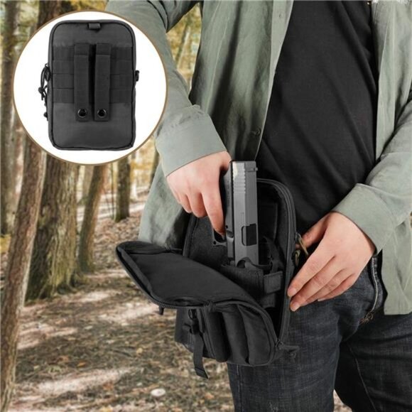 NEW Concealed Carry Pouch Holster - Picture 4 of 6